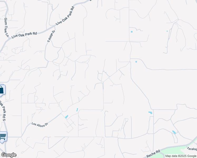 map of restaurants, bars, coffee shops, grocery stores, and more near 3347 Yucca Terrace in Fallbrook