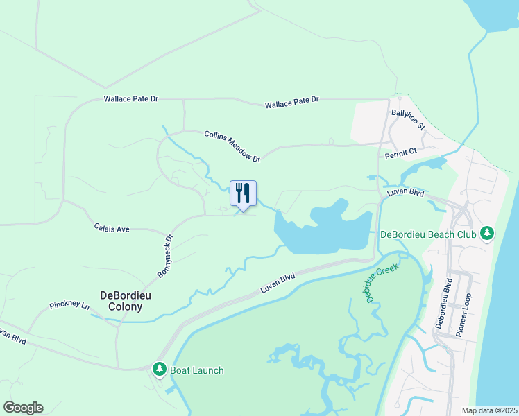 map of restaurants, bars, coffee shops, grocery stores, and more near 773 Bonnyneck Drive in Georgetown