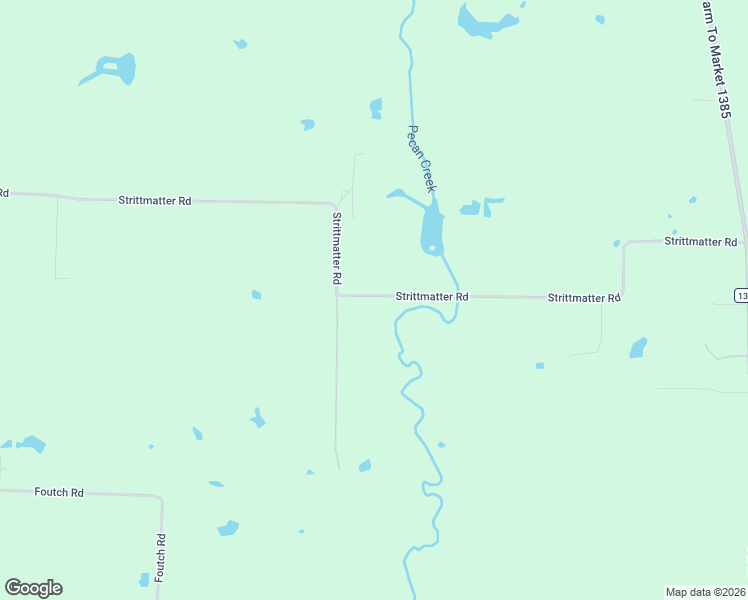 map of restaurants, bars, coffee shops, grocery stores, and more near 12672 Strittmatter Road in Pilot Point