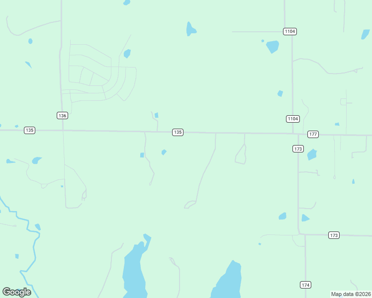 map of restaurants, bars, coffee shops, grocery stores, and more near 7175-7553 County Road 135 in Celina
