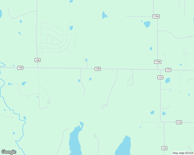 map of restaurants, bars, coffee shops, grocery stores, and more near 7175-7553 County Road 135 in Celina