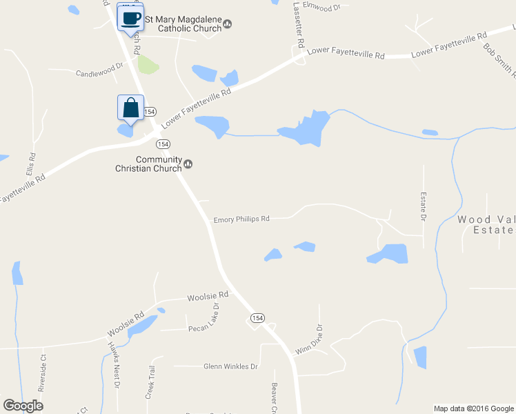 map of restaurants, bars, coffee shops, grocery stores, and more near 148 Emory Phillips Road in Sharpsburg