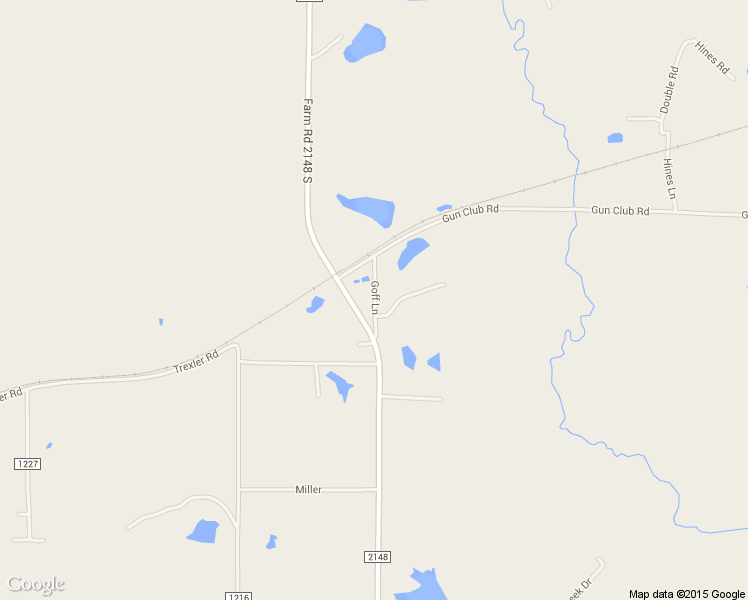 map of restaurants, bars, coffee shops, grocery stores, and more near 106 Goff Lane in Texarkana