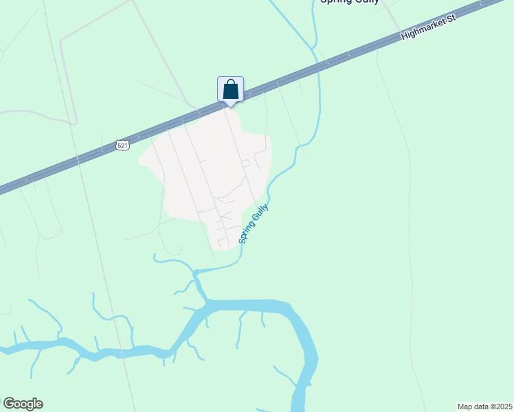 map of restaurants, bars, coffee shops, grocery stores, and more near 235 Waxwing Street in Georgetown
