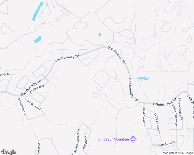 map of restaurants, bars, coffee shops, grocery stores, and more near 4075 South Camino De Vida in Gold Canyon