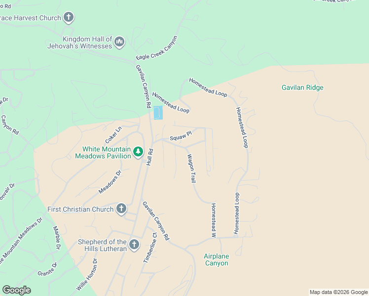 map of restaurants, bars, coffee shops, grocery stores, and more near 198 Papoose Place in Ruidoso