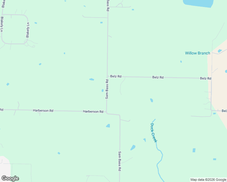 map of restaurants, bars, coffee shops, grocery stores, and more near 9874 Sam Bass Road in Sanger