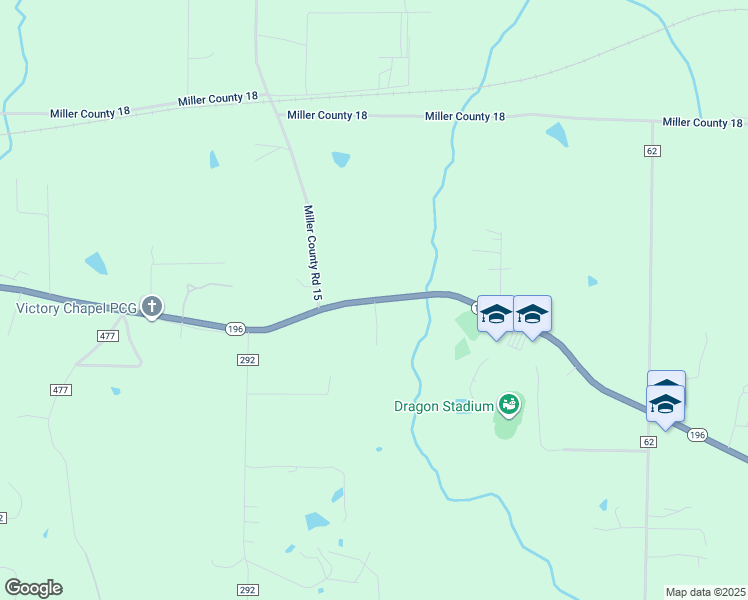 map of restaurants, bars, coffee shops, grocery stores, and more near 122 Parish Road 1180 in Texarkana