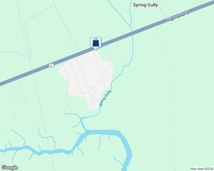 map of restaurants, bars, coffee shops, grocery stores, and more near 307 Waxwing Street in Georgetown