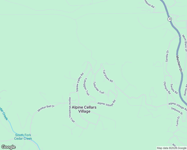 map of restaurants, bars, coffee shops, grocery stores, and more near 117-139 Telluride Trail in Ruidoso