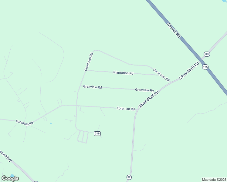 map of restaurants, bars, coffee shops, grocery stores, and more near 179 Granview Road in Jackson