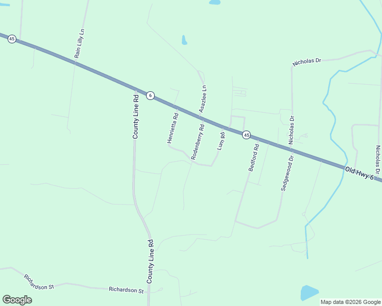 map of restaurants, bars, coffee shops, grocery stores, and more near 256 Rodenberry Road in Cross