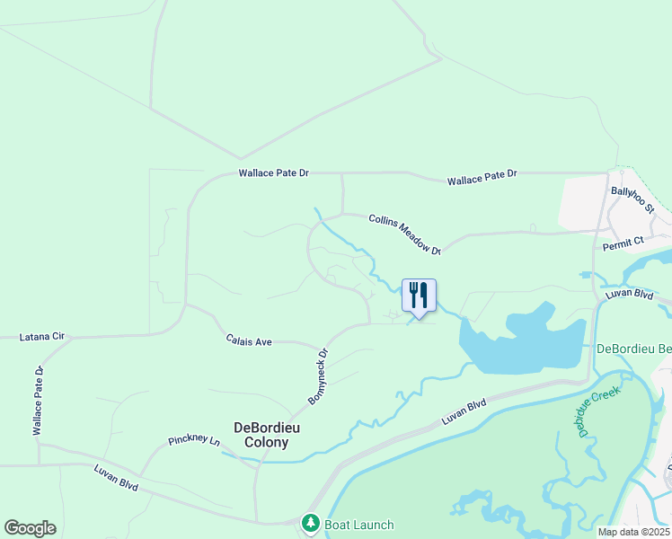 map of restaurants, bars, coffee shops, grocery stores, and more near 186 Collins Meadow Drive in Georgetown
