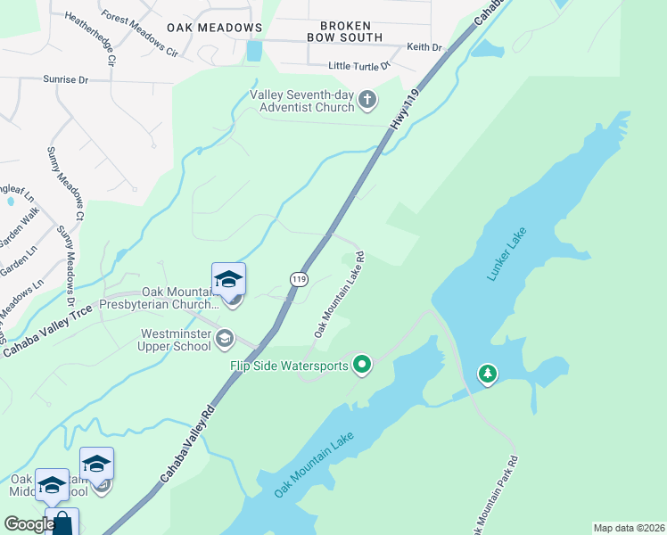 map of restaurants, bars, coffee shops, grocery stores, and more near 5625 Double Tree Circle in Birmingham