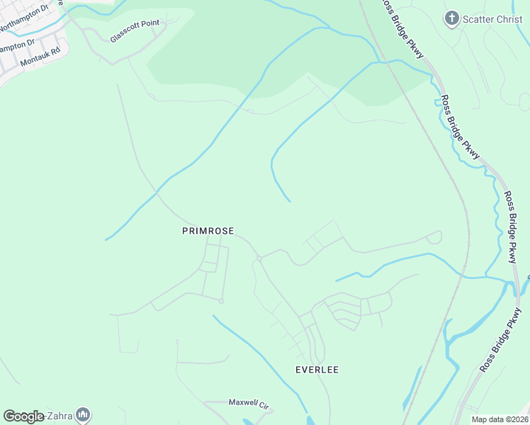 map of restaurants, bars, coffee shops, grocery stores, and more near 610 Maxwell Road Southeast in Birmingham