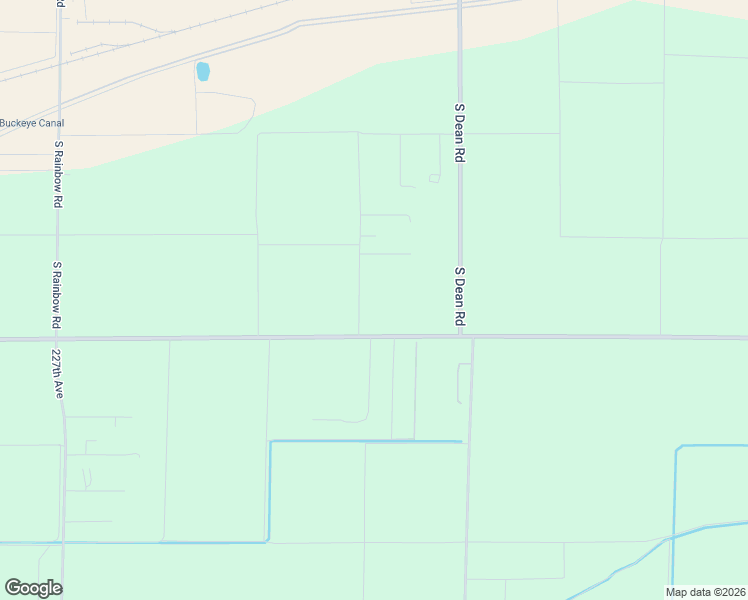 map of restaurants, bars, coffee shops, grocery stores, and more near 7235 South 221st Avenue in Buckeye