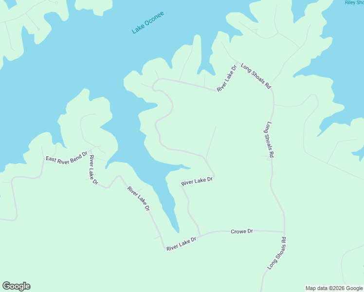 map of restaurants, bars, coffee shops, grocery stores, and more near 245 River Lake Drive in Eatonton