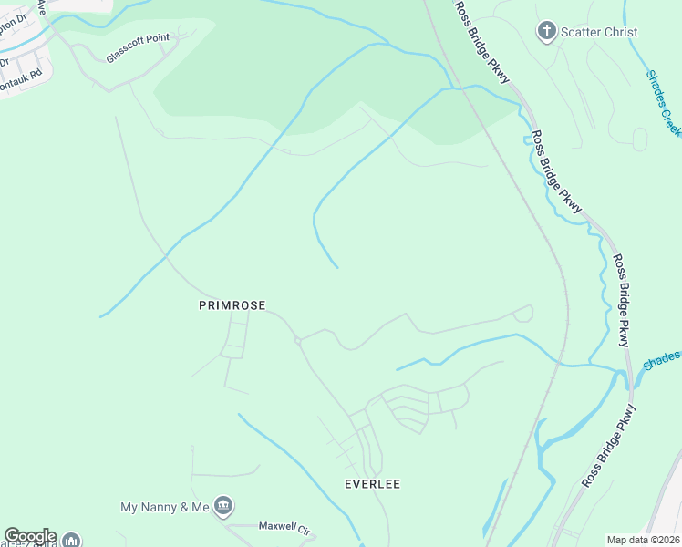 map of restaurants, bars, coffee shops, grocery stores, and more near 610 Maxwell Road Southeast in Birmingham
