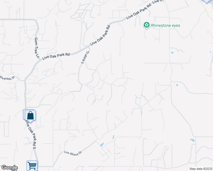 map of restaurants, bars, coffee shops, grocery stores, and more near 3031 Ridge Creek Drive in Fallbrook