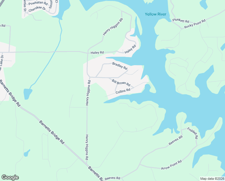 map of restaurants, bars, coffee shops, grocery stores, and more near 117 Collins Road in Jackson