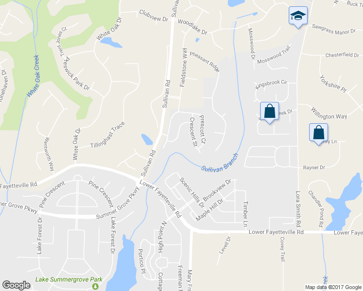 map of restaurants, bars, coffee shops, grocery stores, and more near 9 Roxbury Ln in Newnan