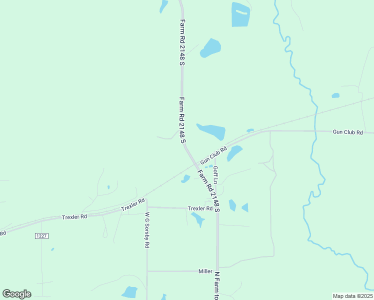 map of restaurants, bars, coffee shops, grocery stores, and more near 106 Goff Lane in Texarkana