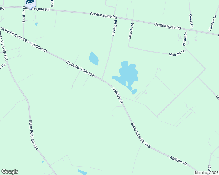 map of restaurants, bars, coffee shops, grocery stores, and more near 410 Addidas Street in Eutawville