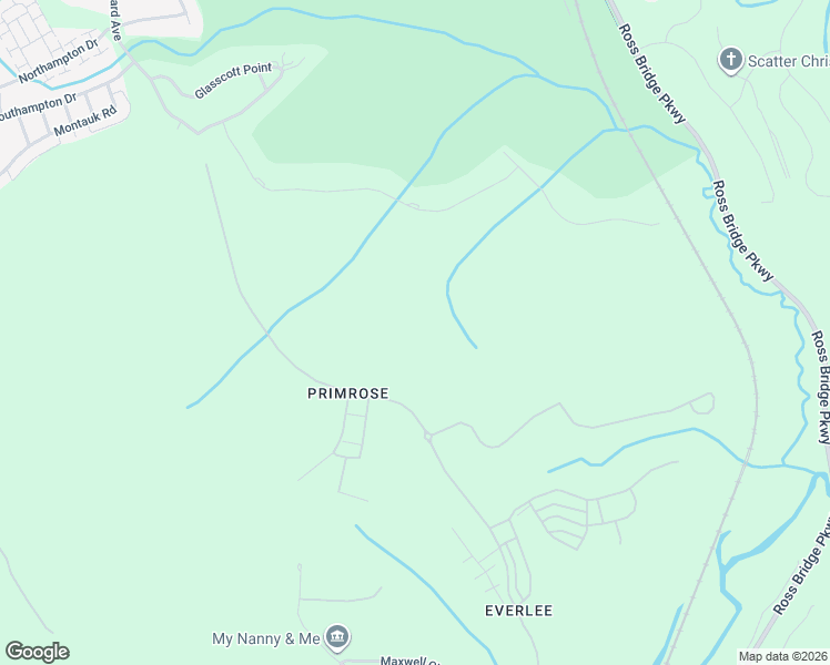map of restaurants, bars, coffee shops, grocery stores, and more near 610 Maxwell Road Southeast in Birmingham