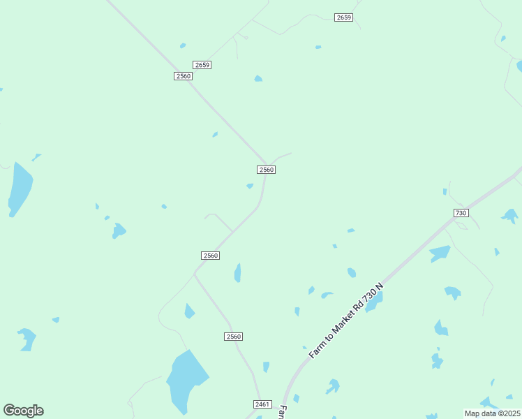 map of restaurants, bars, coffee shops, grocery stores, and more near 475 County Road 2560 in Alvord