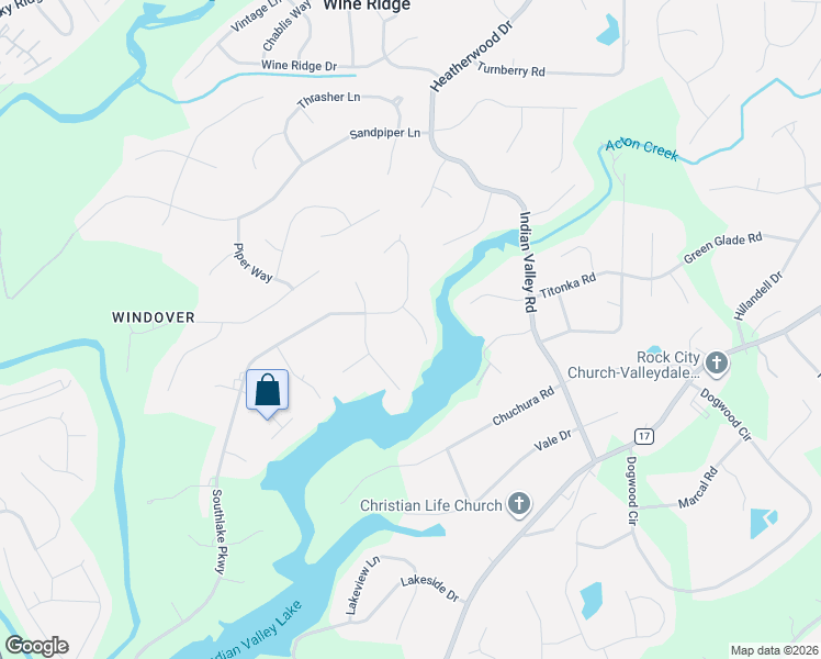 map of restaurants, bars, coffee shops, grocery stores, and more near 4858 Southlake Parkway in Hoover