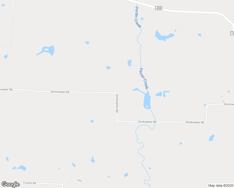 map of restaurants, bars, coffee shops, grocery stores, and more near 134 Strittmatter Road in Pilot Point