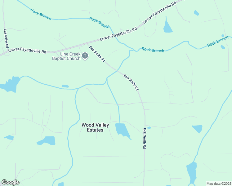 map of restaurants, bars, coffee shops, grocery stores, and more near 22 Foothills Trail in Coweta County