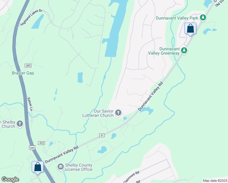 map of restaurants, bars, coffee shops, grocery stores, and more near 1046 Highland Park Place in Birmingham