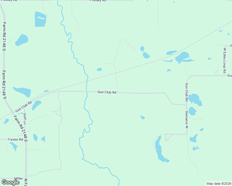 map of restaurants, bars, coffee shops, grocery stores, and more near 52 Presley Road in Texarkana