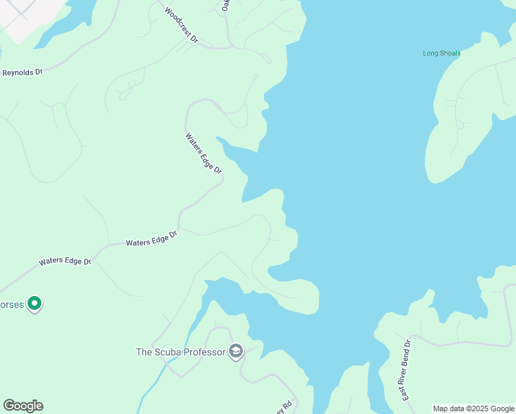 map of restaurants, bars, coffee shops, grocery stores, and more near 123 Blue Heron Drive in Eatonton