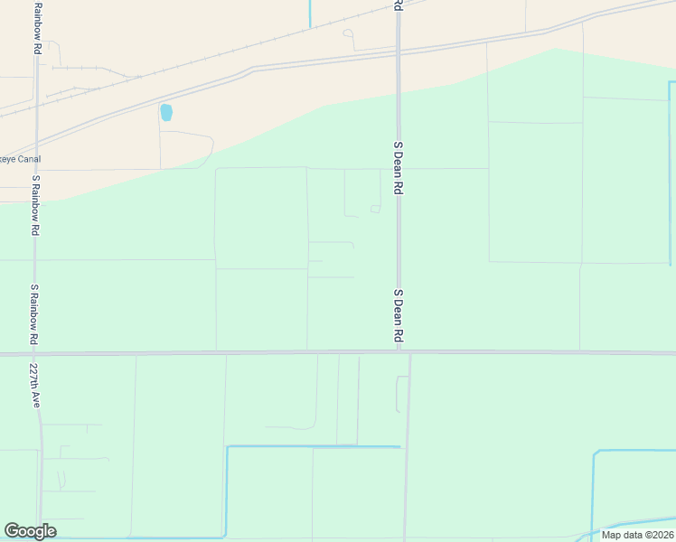 map of restaurants, bars, coffee shops, grocery stores, and more near 7235 South 221st Avenue in Buckeye