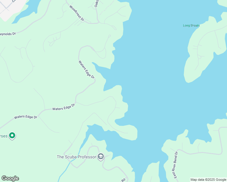 map of restaurants, bars, coffee shops, grocery stores, and more near 123 Blue Heron Drive in Eatonton