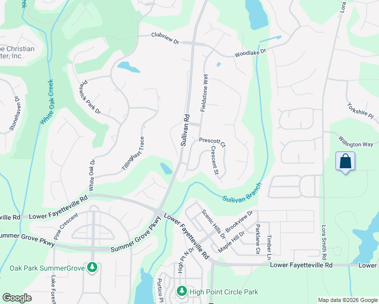 map of restaurants, bars, coffee shops, grocery stores, and more near 159 Prescott Court in Newnan