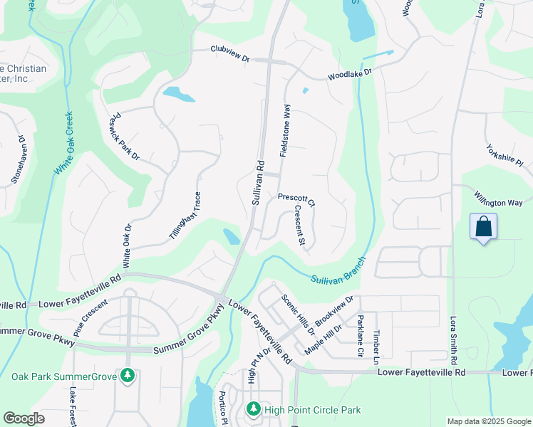 map of restaurants, bars, coffee shops, grocery stores, and more near 159 Prescott Court in Newnan