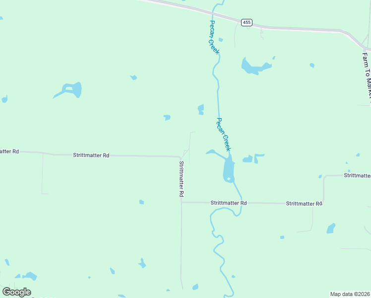map of restaurants, bars, coffee shops, grocery stores, and more near 136-138 Strittmatter Road in Pilot Point