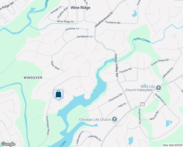 map of restaurants, bars, coffee shops, grocery stores, and more near 4858 Southlake Parkway in Hoover