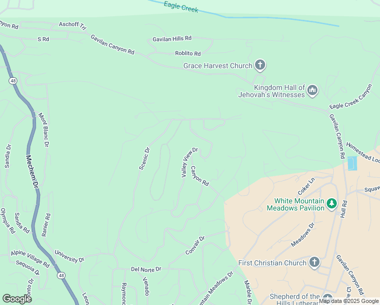 map of restaurants, bars, coffee shops, grocery stores, and more near 267 Valley View Dr in Ruidoso