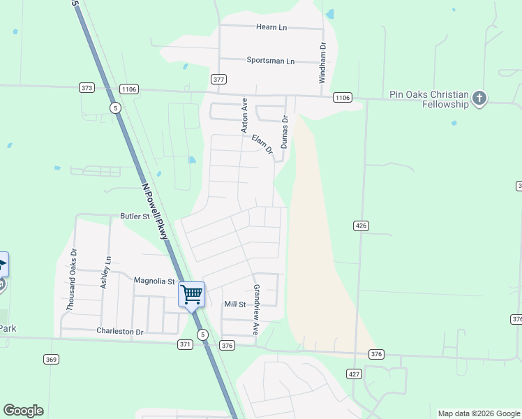 map of restaurants, bars, coffee shops, grocery stores, and more near 3109 Cody Court in Anna