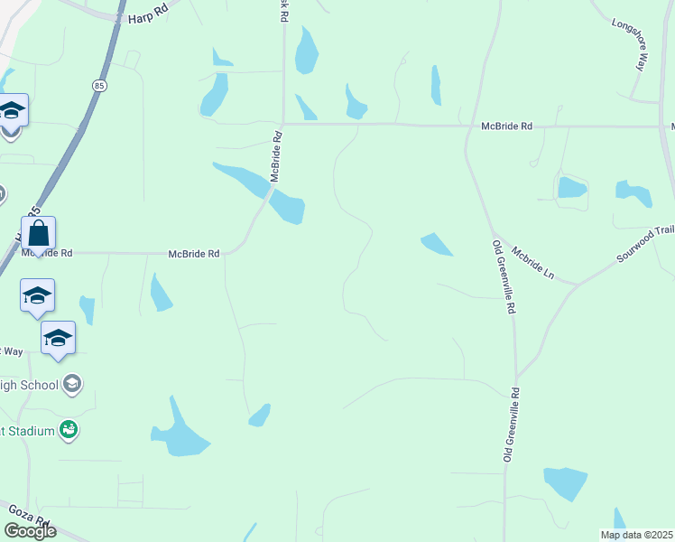 map of restaurants, bars, coffee shops, grocery stores, and more near in Fayetteville