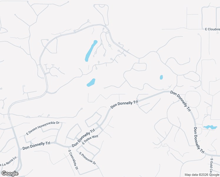 map of restaurants, bars, coffee shops, grocery stores, and more near 3481 South 1st Water Trail in Gold Canyon