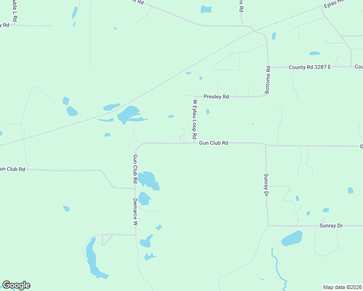 map of restaurants, bars, coffee shops, grocery stores, and more near 1917 Gun Club Road in Texarkana