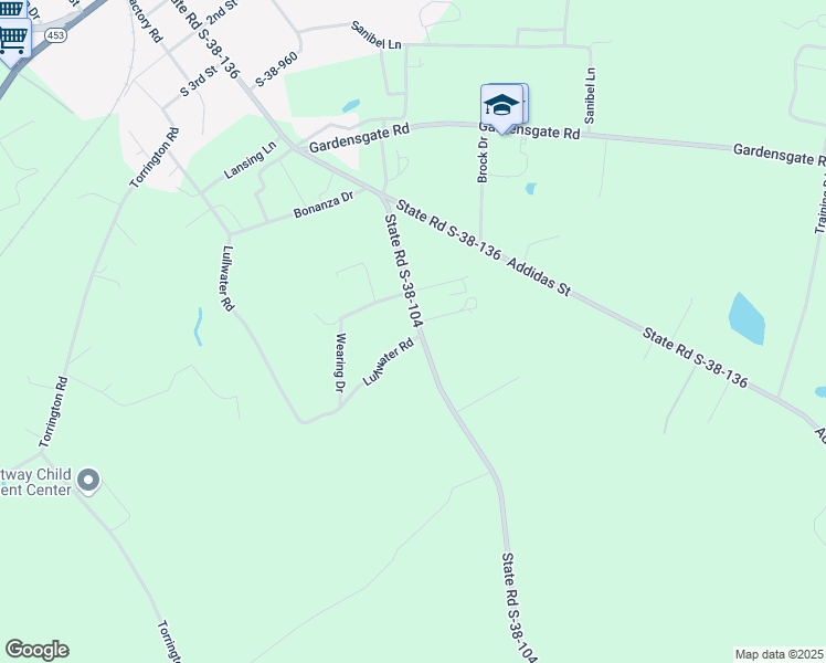 map of restaurants, bars, coffee shops, grocery stores, and more near 924 Dawson Street in Eutawville