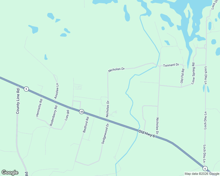 map of restaurants, bars, coffee shops, grocery stores, and more near 347 Nicholas Drive in Cross