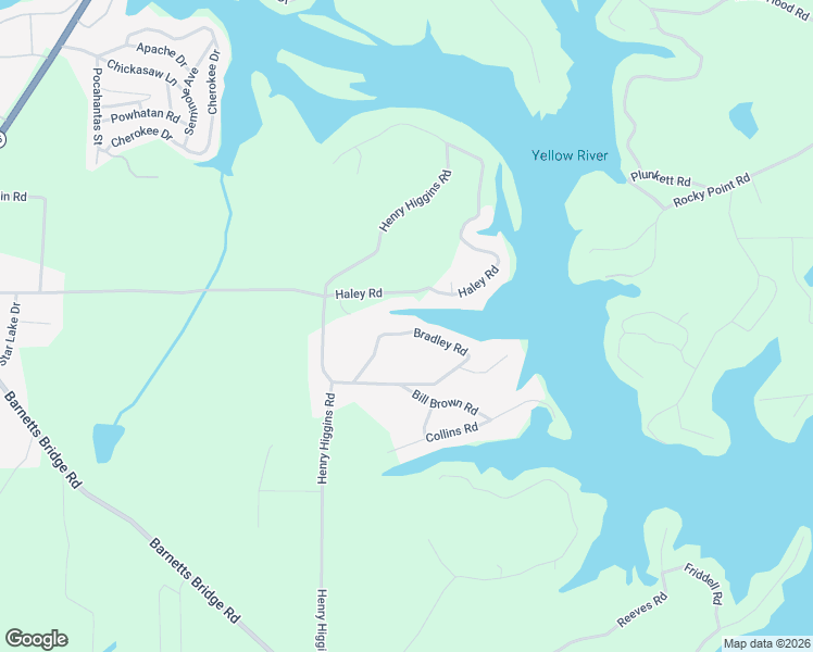map of restaurants, bars, coffee shops, grocery stores, and more near 205 Bradley Road in Jackson