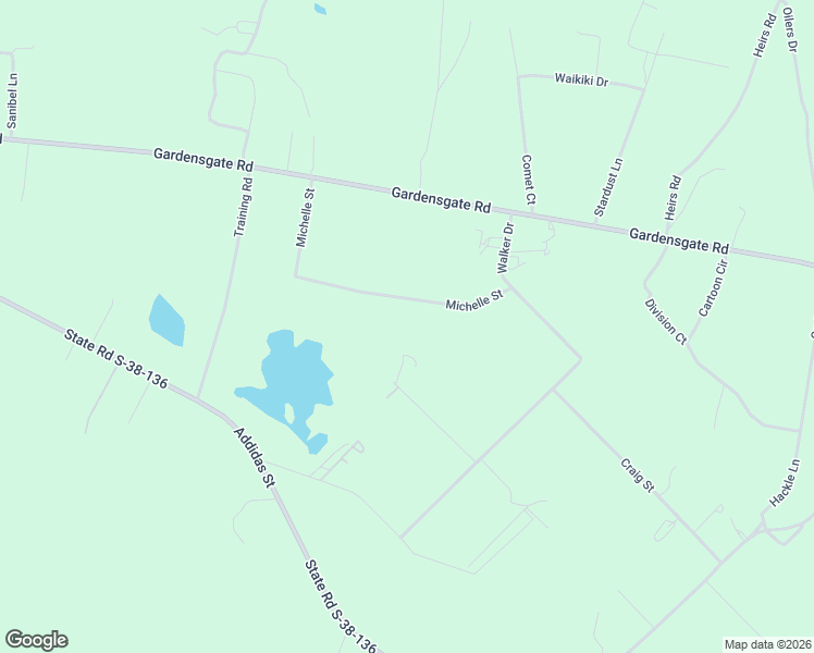 map of restaurants, bars, coffee shops, grocery stores, and more near 266 Michelle Street in Eutawville